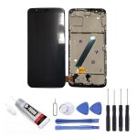 Ecran pour oneplus 5t 6. 1 noir telephone portable vitre tactile + ecran lcd sur chassis + kit outils ...