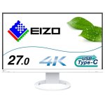 cran pc - eizo - flexscan ev2740s - 4k ultra hd - 27 pouces - blanc