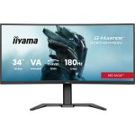 Ecran pc gamer incurv - iiyama - 34 - 180hz - dalle va - 0. 4ms - rglable en hauteur - g - master red ...