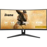 Ecran pc gamer incurv� - iiyama - 34 - wqhd - 240hz - dalle va - 0. 4ms - r�glable en hauteur - g - master ...