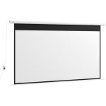 �cran de projection �lectrique 266x149 cm 16:9 avec t�l�commande pour home cin�ma et pr�sentations armoire ...