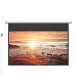 �cran de projection �lectrique cinema max �cran 100 pouces 4 couches mat�riau pvc anti - froissage lavable ...