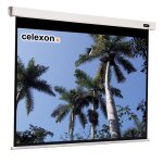 Ecran de projection motoris celexon - 200 x 200 cm - format 1:1 - idal pour home cinma