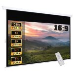 cran de projection motoris lectrique 100 pouces fixation mur ou plafond automatique