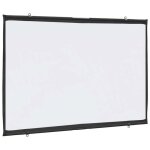 �cran de projection mural - vidaxl - 60 (16:9) - blanc mat - polyester - 137x83 cm - montage mural - ...