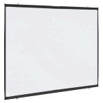 �cran de projection mural - vidaxl - 90 pouces - blanc - polyester - 4:3