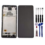 Ecran pour samsung galaxy a72 sm - a725 châssis noir sm - a725 vitre tactile lcd - lcd / noir / avec ... Ecran pour samsung galaxy a72 sm - a725 châssis noir sm - a725 vitre tactile lcd - lcd / noir / avec ...