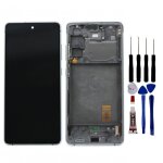 �cran pour samsung galaxy s20 fe - lcd avec ch�ssis - vitre tactile + outils ? noir
