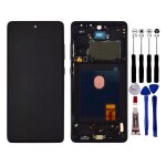 Ecran pour samsung s20 fe sm - g780 g781 oled + chassis + empreinte noir - oled