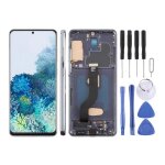 Ecran pour samsung galaxy s20 plus (s20 + ) - lcd avec ch�ssis - vitre tactile + outils ? noir