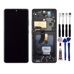 Ecran pour samsung s21 ultra g998b g998u oled + chassis + empreinte - oled