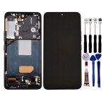 Ecran pour samsung galaxy s22 sm - s901b chssis noir sm - s901b lcd - lcd / noir / avec kit outils