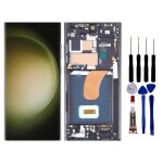 �cran pour samsung galaxy s23 ultra - lcd - a vitre tactile + outils ? noir