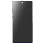 �cran pour samsung note 10 plus lcd + vitre tactile + ch�ssis original samsung bleu