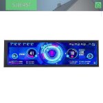 �cran secondaire informatique de 88 pouces moniteur de temp�rature gpu cpu fhd 1920x480 affichage lcd ...