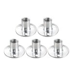 Écrou en t à trou brad sourcing map 5pcs m12x40x25mm en acier au carbone quincaillerie pour meuble insert ... Écrou en t à trou brad sourcing map 5pcs m12x40x25mm en acier au carbone quincaillerie pour meuble insert ...