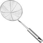 �cumoire � passoire en fil dacier inoxydable avec poign�e ergonomique de 67 pouces et filtre � mailles(67 ...