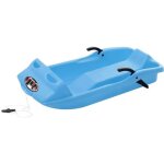 Eda luge 2 places bob n14 - dimensions 95 x 48 x 22 cm - avec une assise surleve - coloris bleu sudois ...