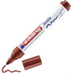 Edding 4500 textile t - shirt tissu marqueur stylo - ligne 2 - 3mm - marron