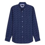 Eden park - chemise manches longues - marine - s - marine - chemises homme