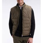 Eden park - doudoune sans manches col motard en nylon matelass� kaki - kaf7 - turtle - xl