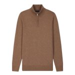 Eden park - pull col camionneur - camel - s - camel - pulls gilets sweats & vestes homme