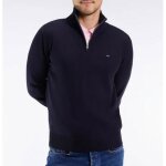 Eden park - pull col camionneur en laine et coton - blf27 - xxl