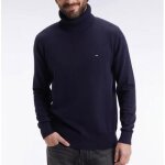 Eden park - pull col roul� en laine et coton - blf27 - xxl
