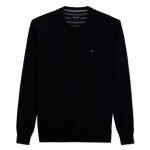 Eden park - pull col v - noir - xxl - noir - pulls gilets sweats & vestes homme