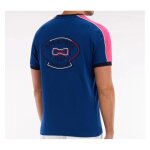 Eden park - t - shirt en coton broderie dos et d�coupes coupe droite - blf26 - l