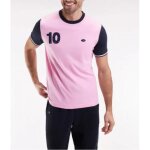 Eden park - t - shirt  manches courtes en coton bicolore rose - rom - m