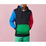 Eden park - eden park - sweat � capuche color - block bleu marine - bleu marine - xl
