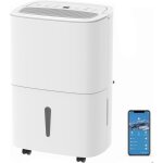 Edendirect portable d�shumidificateur 30l / jour wifi / app purificateur dair with filter � charbon actif ...