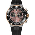 Edox 10112 - 357grnca - brnr delfin chronographe montre homme 43mm 20atm