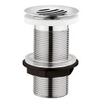 Edouard rousseau - bonde de lavabo avec grille � �coulement libre - sp�cial plan de travail �pais - sans ...