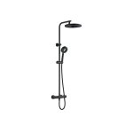 �douard rousseau - colonne de douche thermostatique hoop - noir