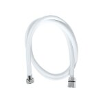 Edouard rousseau - flexible de douche pvc lisse - 1. 5m - blanc