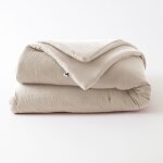 �dredon 180 x 240 cm - double gaze de coton 125 gr / m� - uni ga�a pampa