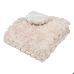 Edredon adriel beige 180x80cm - atmosphera cr�ateur dint�rieur