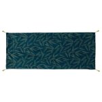 Edredon ozie en velours 80x180cm bleu canard - bleu canard - atmosphera createur dinterieur Edredon ozie en velours 80x180cm bleu canard - bleu canard - atmosphera createur dinterieur