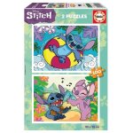 Puzzle - educa - 19998 - 2 x 100 pices - dessins anims - mixte - 6 ans et plus
