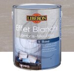 Effet blanchi lambris - meubles lib�ron toile de lin 1 l