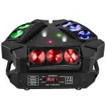 Effet d�clairage de sc�ne contr�le dmx stroboscope multicolore zq02332 prise eu