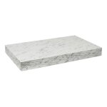 Egger naturel plan vasque 1035x8x50 cm blanc effet marbre (do10050mcb)