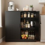 Eggree armoire bureau meuble rangement bureau fermant � cl� avec 2 porte 15mm armoire de rangement placages ...