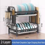 gouttoir  vaisselle gouttoir  vaisselle  2 niveaux avec gouttoir et panier  couverts tagre  ...