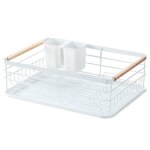 Egouttoir a vaisselle egoutoire vaisselles cuisine avec plastique plateau sechoir metal etendoir rack ...