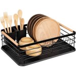 Égouttoir à vaisselle - plateau Étendoir pour Évier cuisine rangement couverts ustensiles assiettes verres ... Égouttoir à vaisselle - plateau Étendoir pour Évier cuisine rangement couverts ustensiles assiettes verres ...
