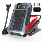 Eigotrav u2 d�marreur de voiture 6000a avec compresseur dair 150psi batterie externe 12000mah jump starter ...