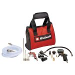 Einhell kit de 15 accessoires pour compresseur + sacoche
